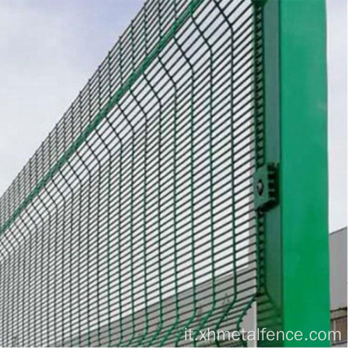 Recinzione 358 rivestita in PVC ad alta sicurezza